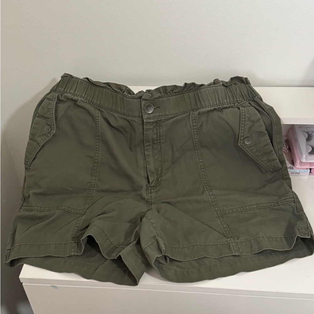 Women's Olive Shorts